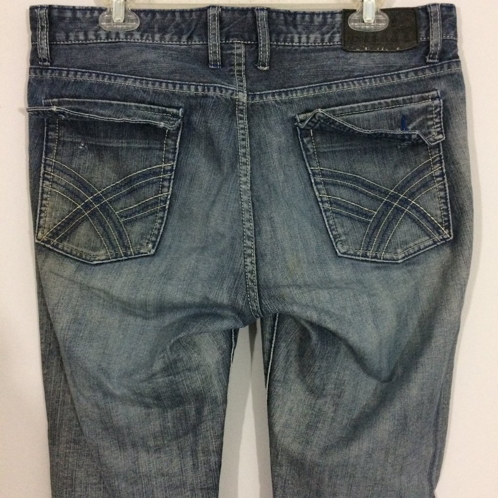 Kenneth Cole Reaction Mens 33x30 Straight Jeans - Picture 4 of 8
